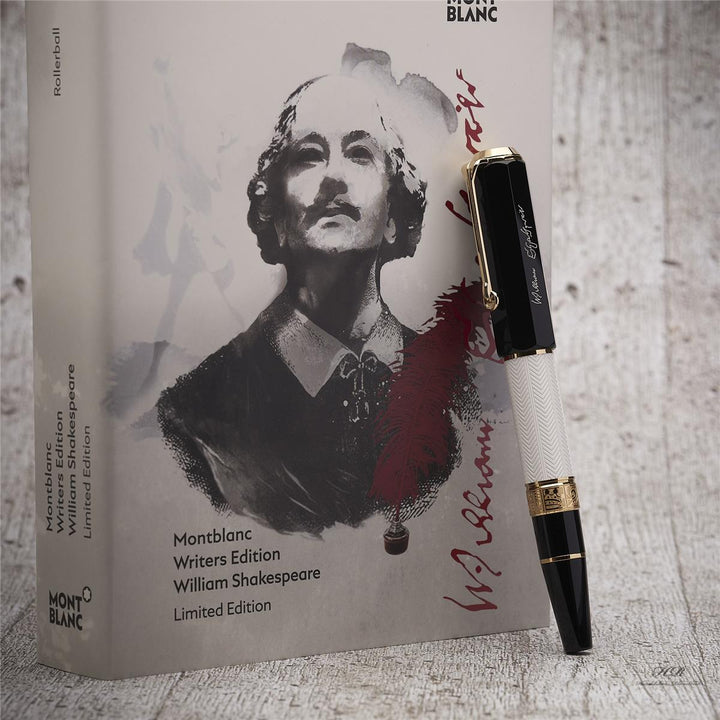 Montblanc Writers Edition von 2016 William Shakespeare Rollerball ID 114350 OVP