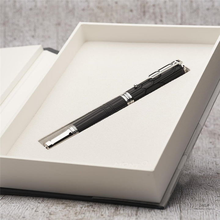 Montblanc Writers Edition Homage to Victor Hugo Rollerball Black ID 125511 OVP