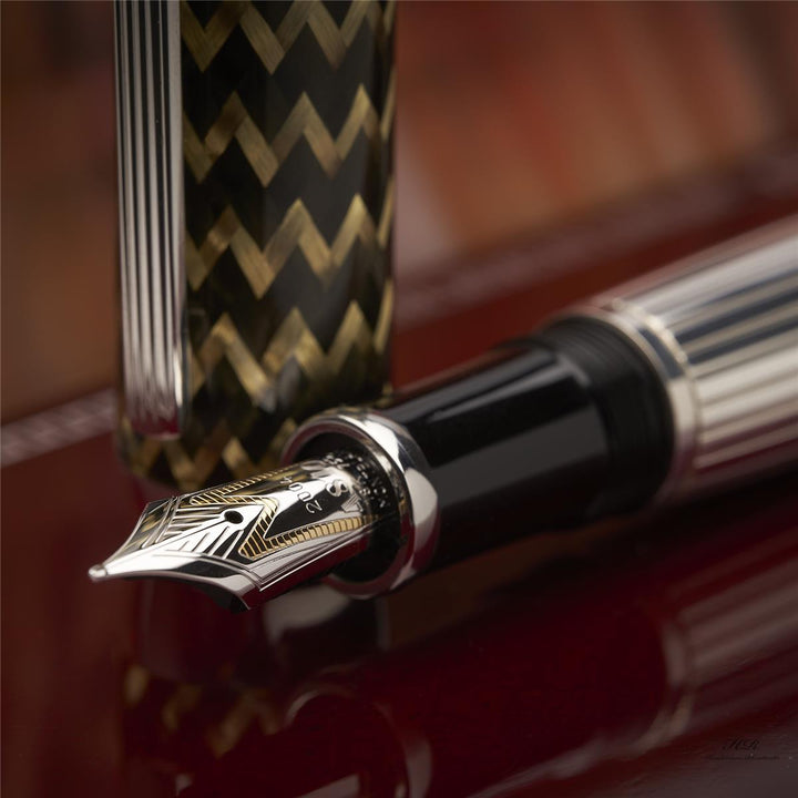 Montblanc Patron of 4810 Edition von 2004 J P Morgan Füller ID 9981 OVP