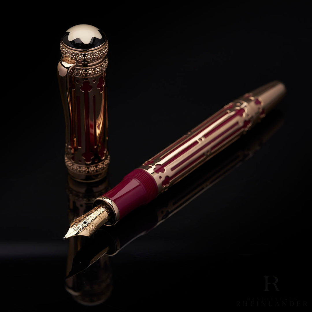 Montblanc Patron of Art 4810 Edition 1997 Catherine the Great Fountain Pen 28631