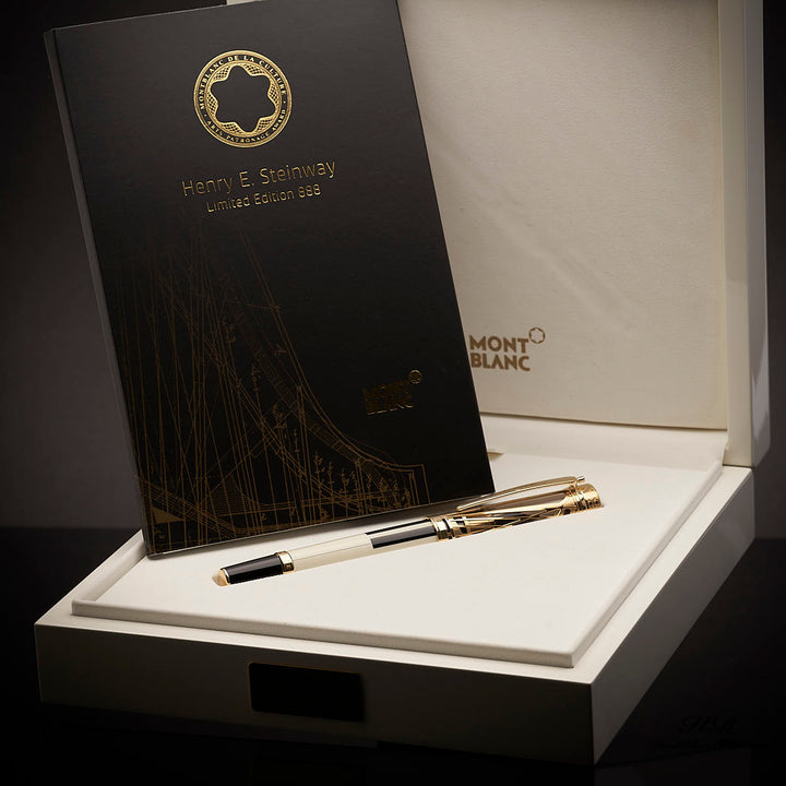 Montblanc Patron of Art 888 Edition 2014 Henry E Steinway Füller ID 110409