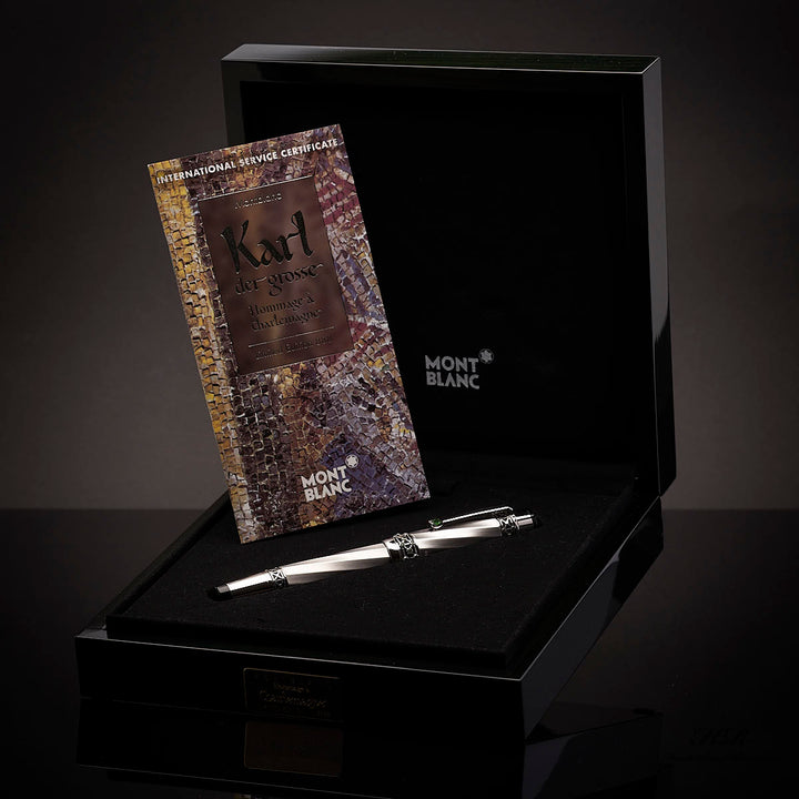 Montblanc Patron of the Art 888 Edition von 2000 Karl der Große Füller ID 28659