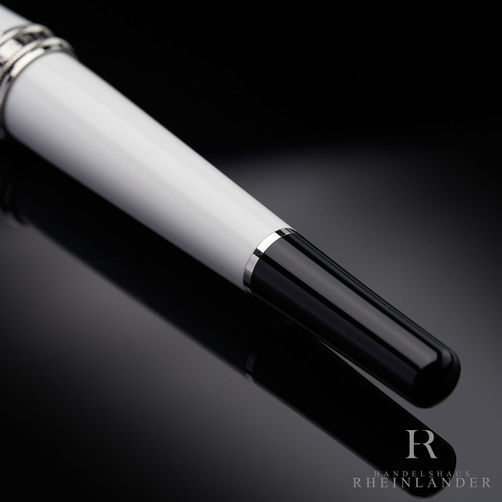 Montblanc Bonheur Special Edition White Resin Rollerball Fineliner ID 114832 OVP