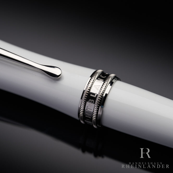 Montblanc Bonheur Special Edition White Resin Rollerball Fineliner ID 114832 OVP