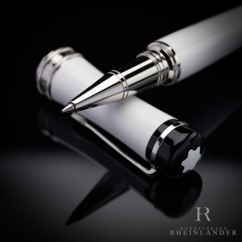 Montblanc Bonheur Special Edition White Resin Rollerball Fineliner ID 114832 OVP