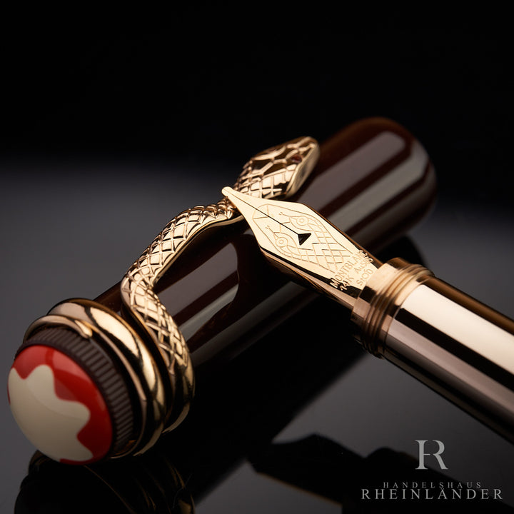 Montblanc Heritage Collection Rouge et Noir Tropic Brown Füller ID 116541 OVP