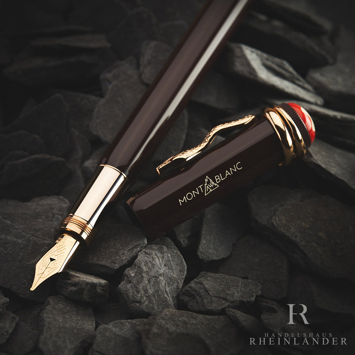 Montblanc Heritage Collection Rouge et Noir Tropic Brown Füller ID 116541 OVP