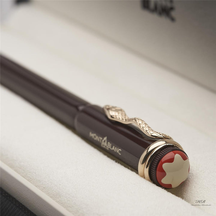 Montblanc Heritage Collection Rouge et Noir Tropic Brown Roller Ball ID 116552