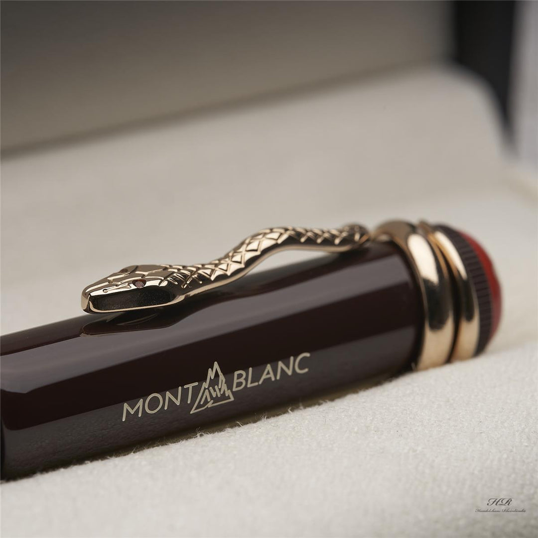 Montblanc Heritage Collection Rouge et Noir Tropic Brown Roller Ball ID 116552