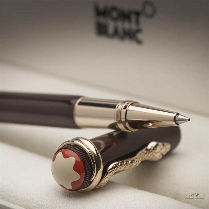 Montblanc Heritage Collection Rouge et Noir Tropic Brown Roller Ball ID 116552