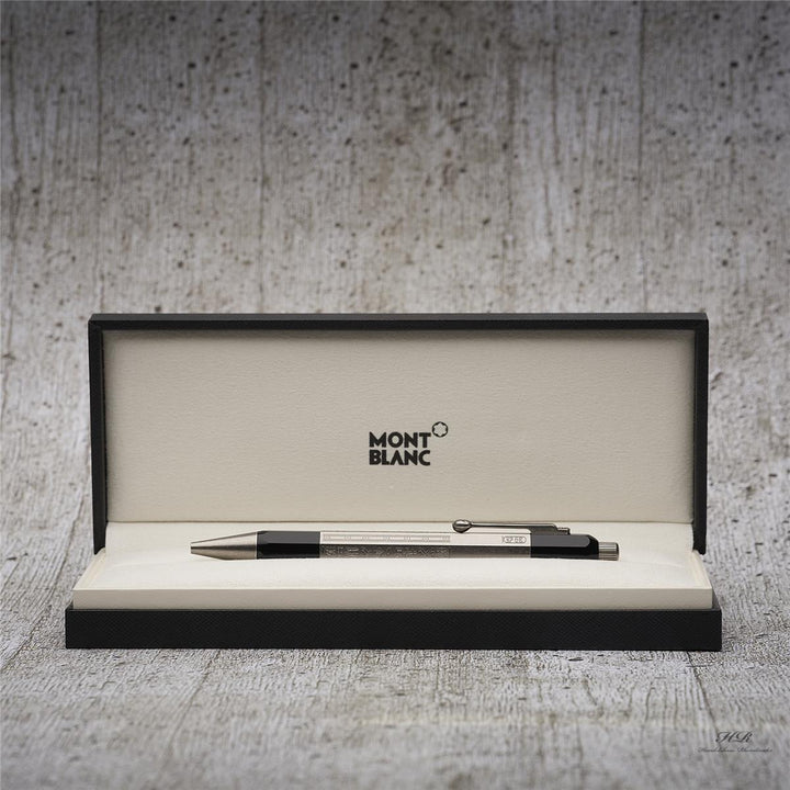 Montblanc Heritage Egyptomania Doué Kugelschreiber Platinum Black ID 125486 OVP