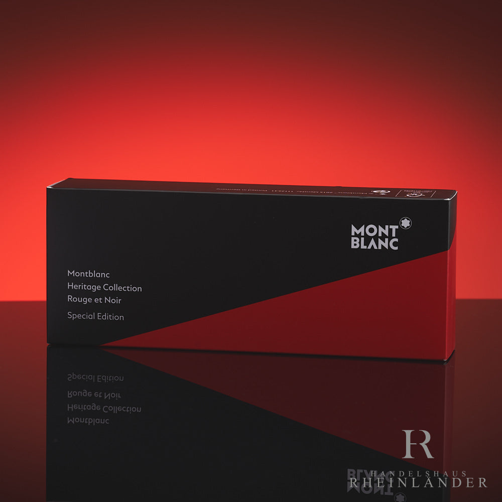 Montblanc Heritage Rouge et Noir Spider Metamorphosis Coral Rollerball ID 118233