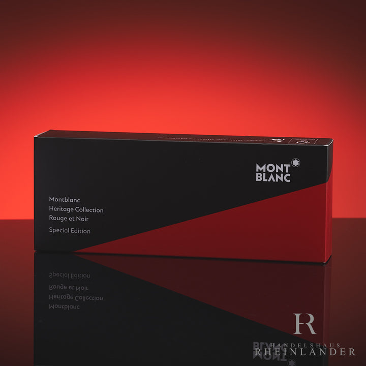 Montblanc Heritage Rouge et Noir Spider Metamorphosis Coral Rollerball ID 118233