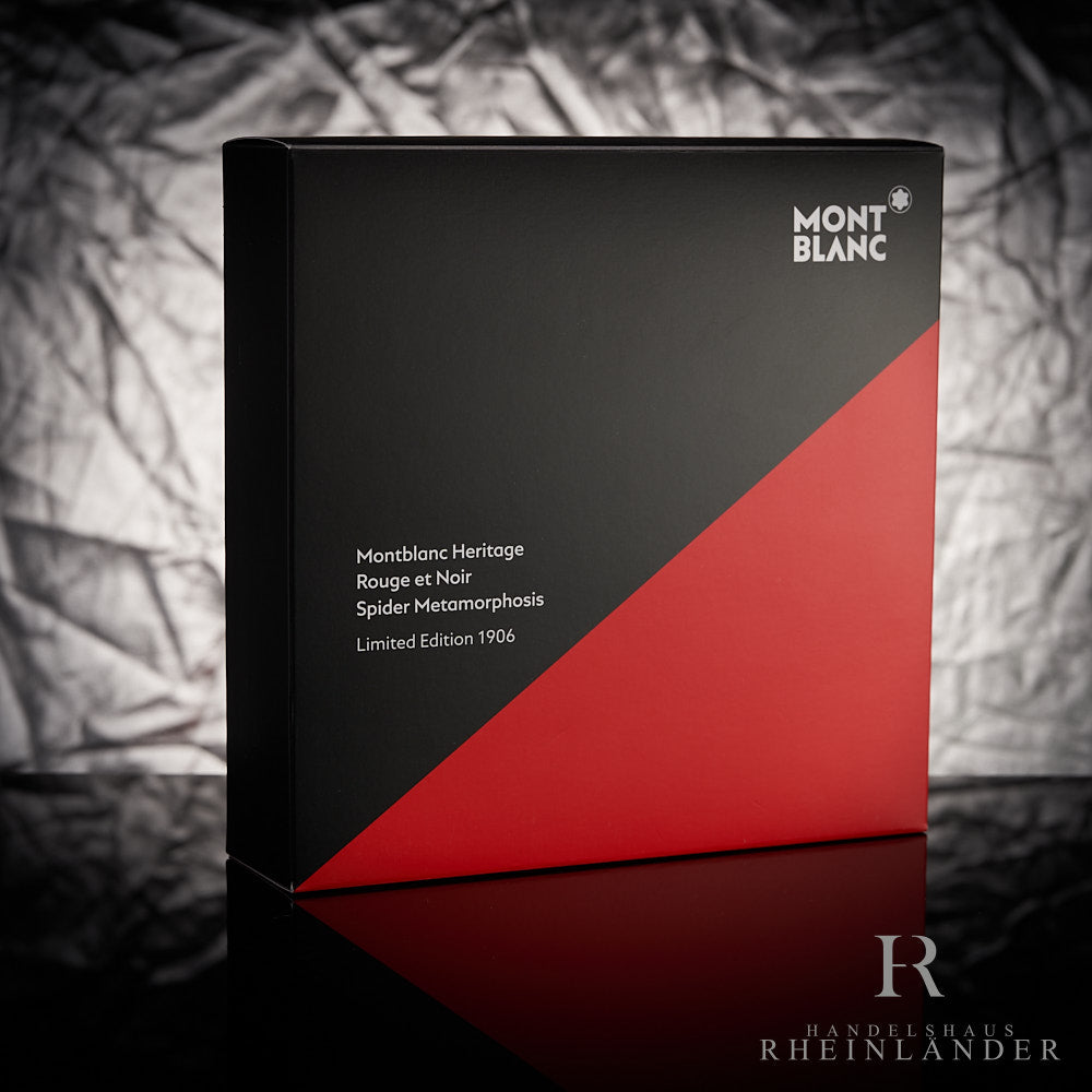 Montblanc Heritage Rouge et Noir Metamorphosis 1906 Rollerball Pen ID 117850