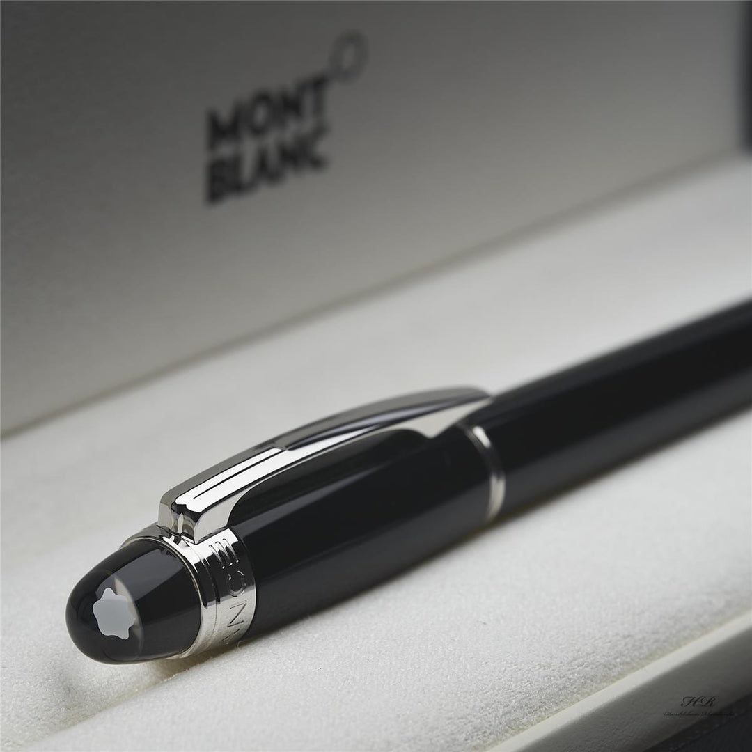 Montblanc Starwalker Resin Line Roller Ball Liner Black Platinum Plated ID 08485 OVP