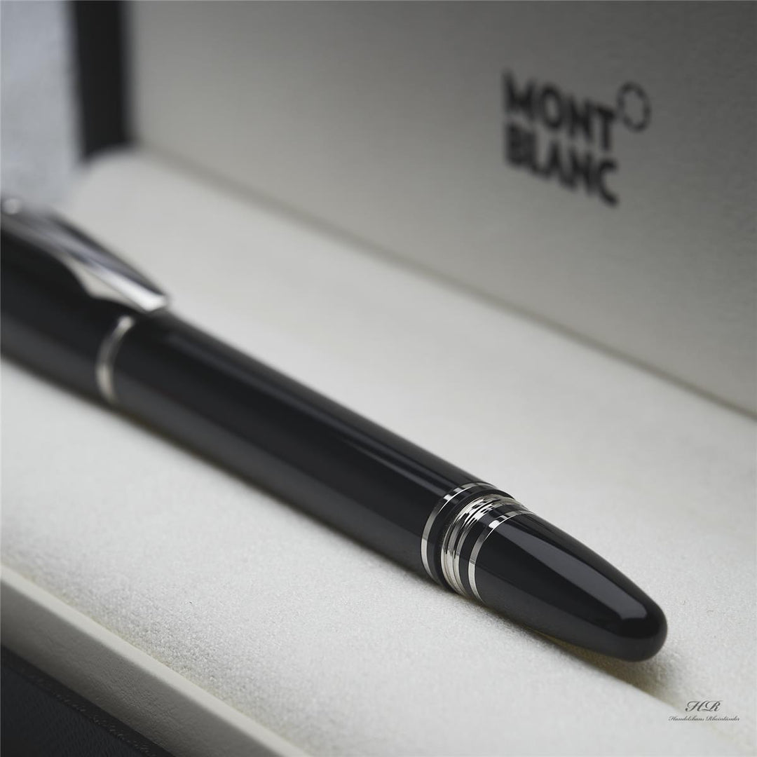 Montblanc Starwalker Resin Line Roller Ball Liner Black Platinum Plated ID 08485 OVP