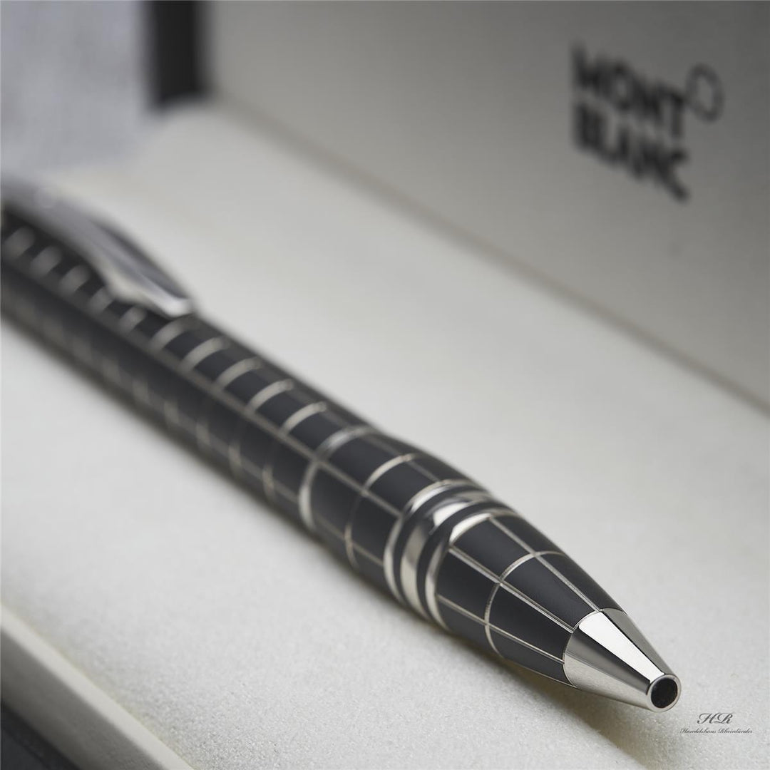 Montblanc Starwalker Metal Rubber Line Kugelschreiber Ballpoint Pen ID 08857 OVP