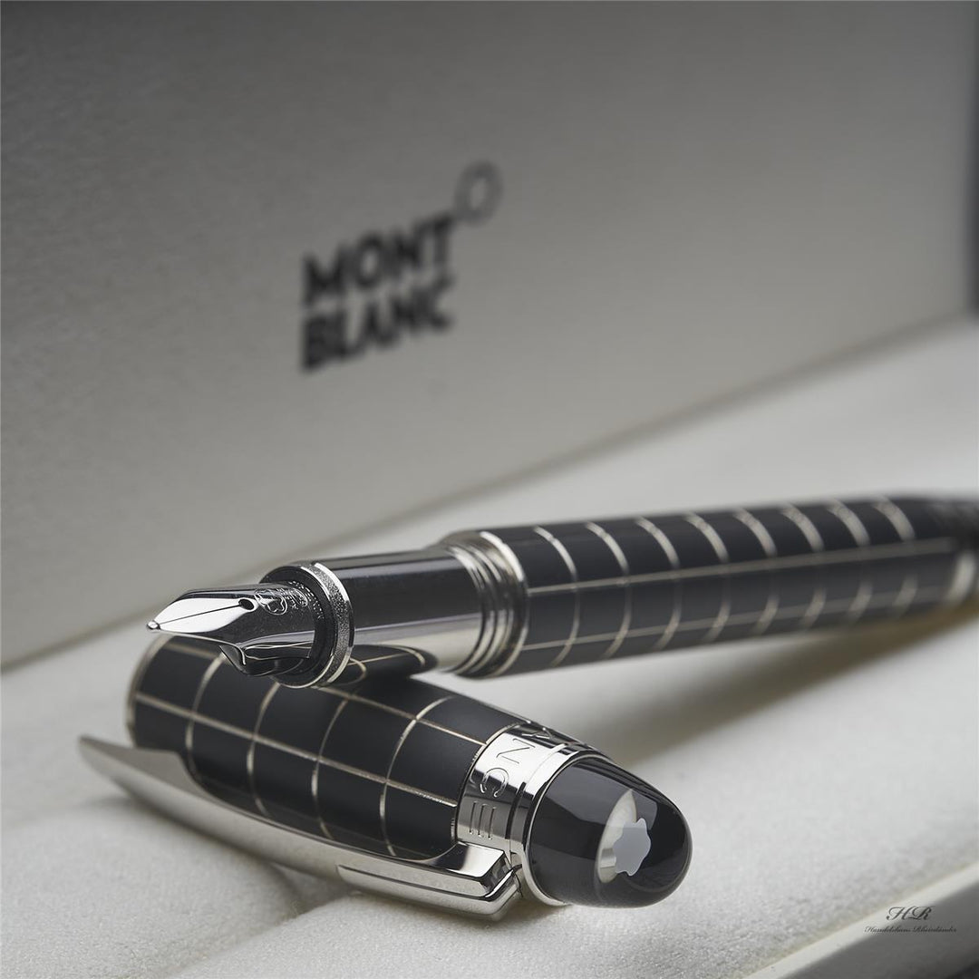 Montblanc Starwalker Metal Rubber Line Fountain Pen ID 08854 OVP