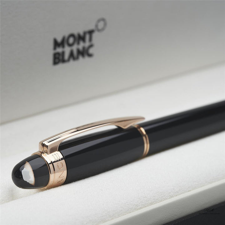 Montblanc Starwalker Red Gold Black Resin Line Roller Ball Liner ID 105652 OVP