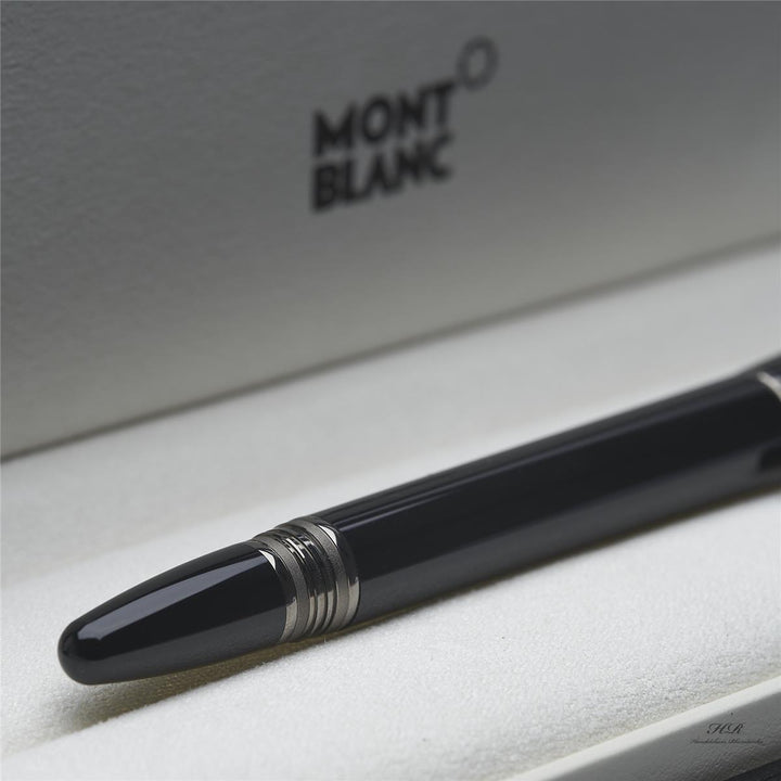 Montblanc Starwalker Midnight Black Resin Line Fountain Pen ID 105655 with OVP