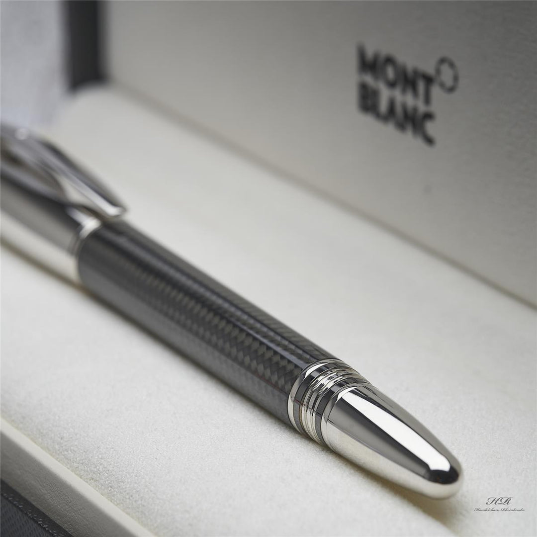 Montblanc Starwalker Carbon Line Roller Ball Fine Liner Platiniert ID 109362 OVP