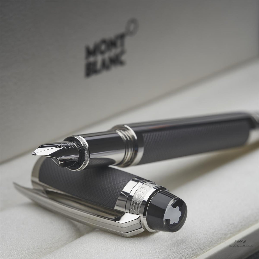 Montblanc Starwalker Extreme Steel Line Füllfederhalter Anthrazit ID 111037 OVP