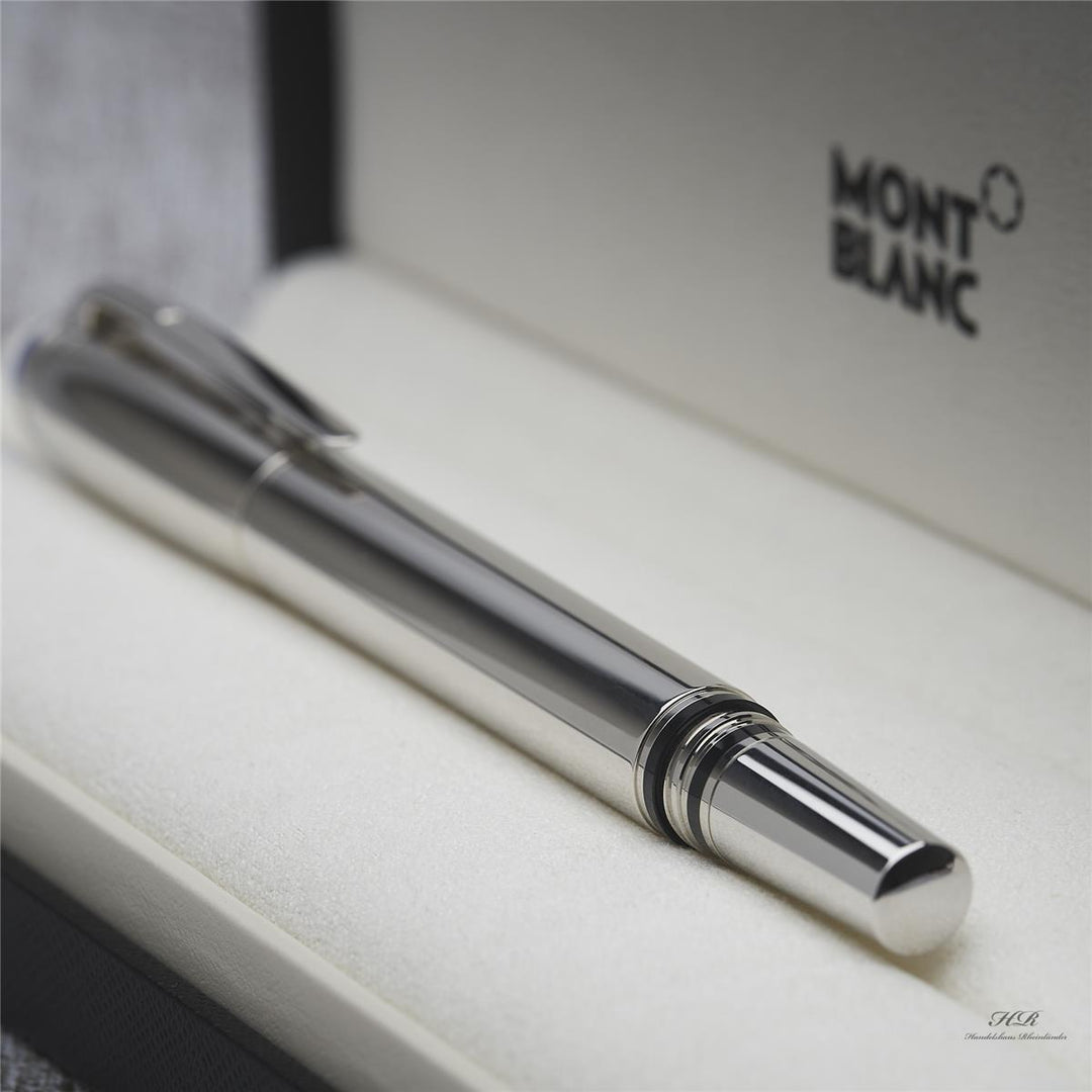 Montblanc Starwalker Metal Line mit blauer Kappe No 118875 Füllfederhalter 2019