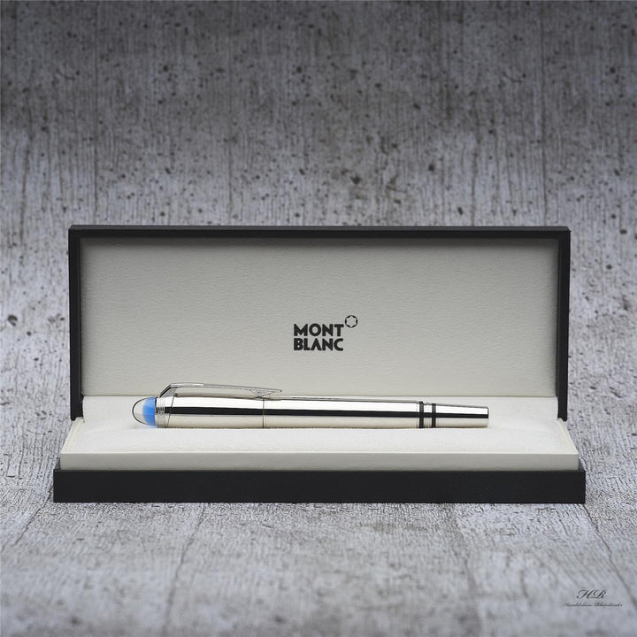 Montblanc Starwalker Metal Line mit blauer Kappe No 118875 Füllfederhalter 2019