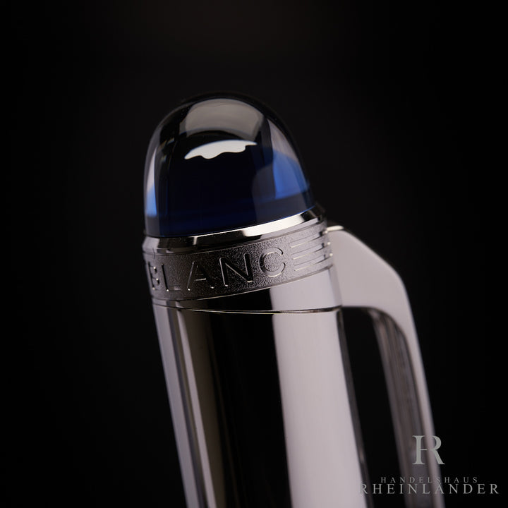 Montblanc Starwalker Metal Line mit blauer Kappe No 118877 Kugelschreiber 2019