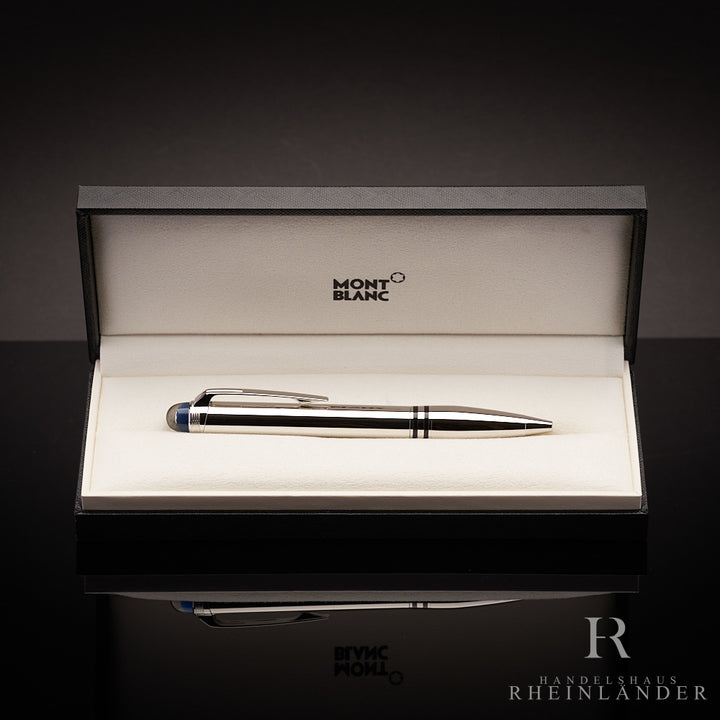 Montblanc Starwalker Metal Line mit blauer Kappe No 118877 Kugelschreiber 2019