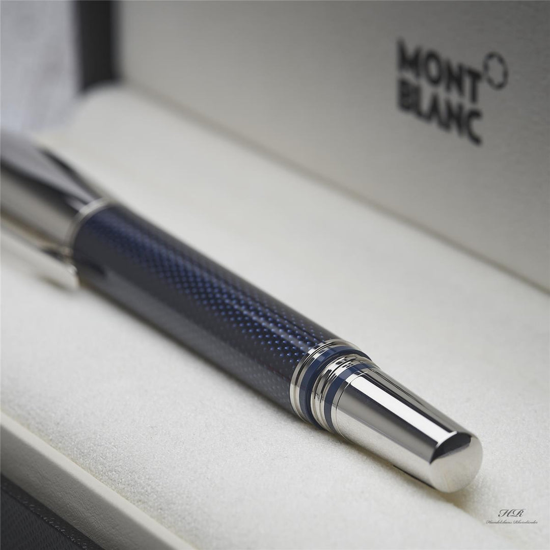 Montblanc Starwalker Blue Planet Metal Line Doué Füllfederhalter ID 125284 OVP