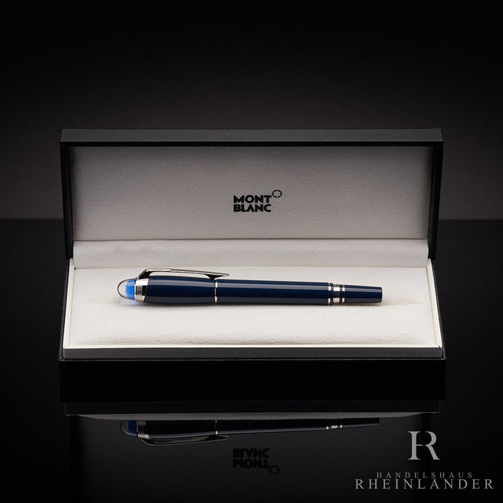 Montblanc Starwalker Blue Planet Edelharz Blau Füllfederhalter ID 125290 OVP