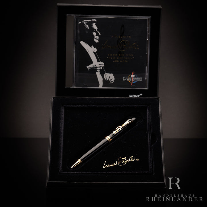 Montblanc Meisterstück Donation Pen Leonard Bernstein Ballpoint Pen ID 18976 OVP