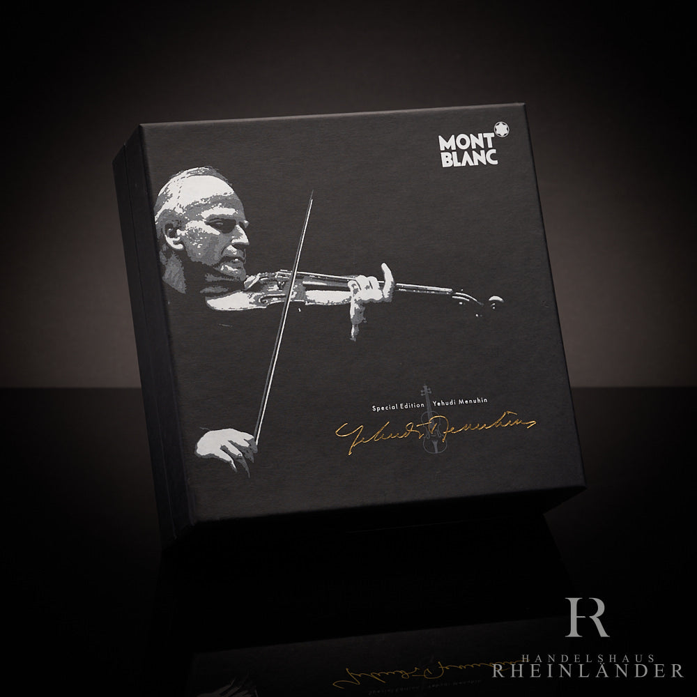 Montblanc Meisterstück Donation Pen Yehudi Menuhin Kugelschreiber ID 03778 OVP