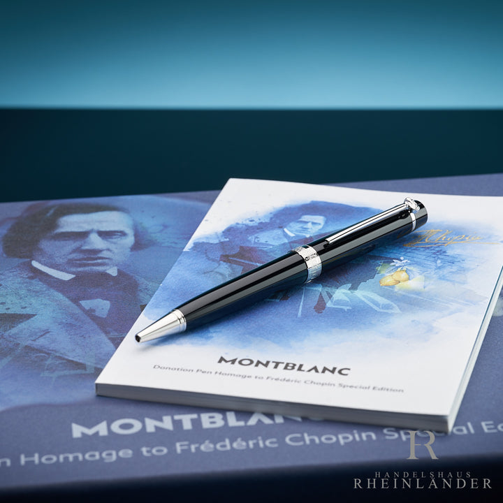 Montblanc Donation Pen Set Frederic Chopin Ballpoint Pen Notebook ID 127642 OVP