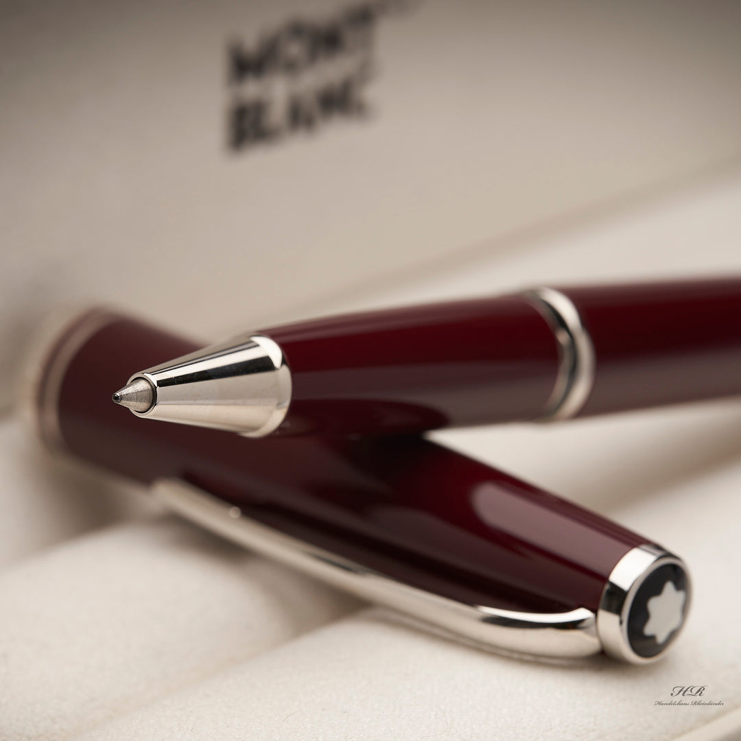 Montblanc CRUISE COLLECTION BORDEAUX  PLATINUM LINE Roller Ball ID 113041 OVP