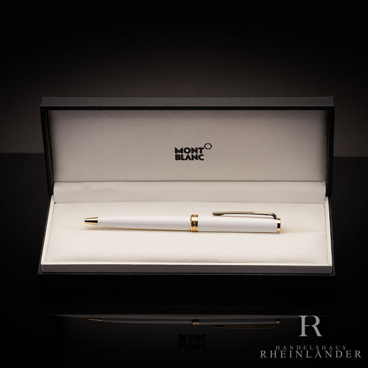 Montblanc Meisterstück Pix Collection White AU Gold Kugelschreiber ID 117659 OVP