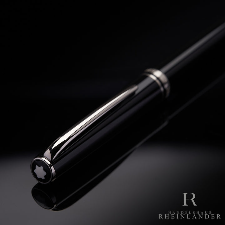 Montblanc Generation Line Edelharz Schwarz Drehbleistift Beschläge Platiniert