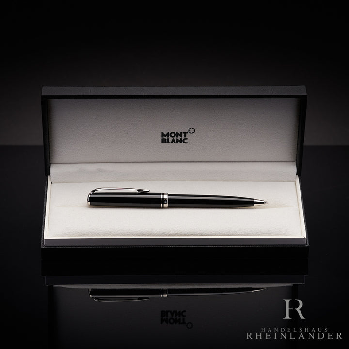 Montblanc Generation Line Edelharz Schwarz Drehbleistift Beschläge Platiniert