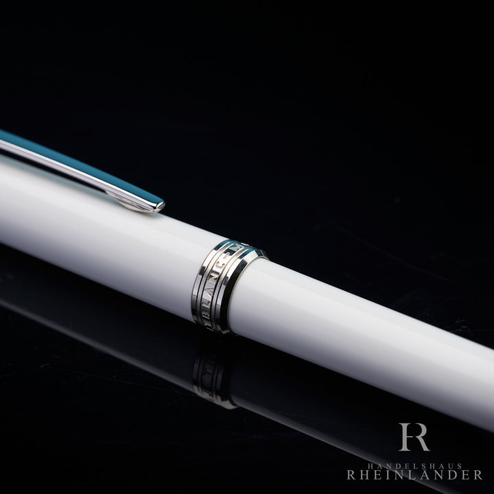 Montblanc Pix Collection Platinum Line White Ballpoint Kugelschreiber ID 114806