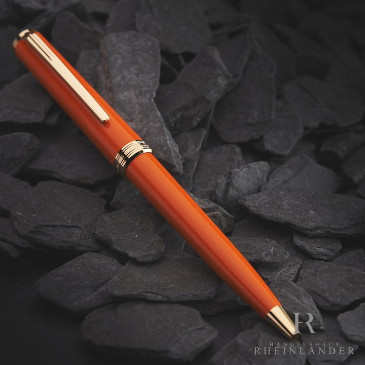 Montblanc PIX Collection Precious Resin AU Manganese Orange Ballpoint Pen 119903