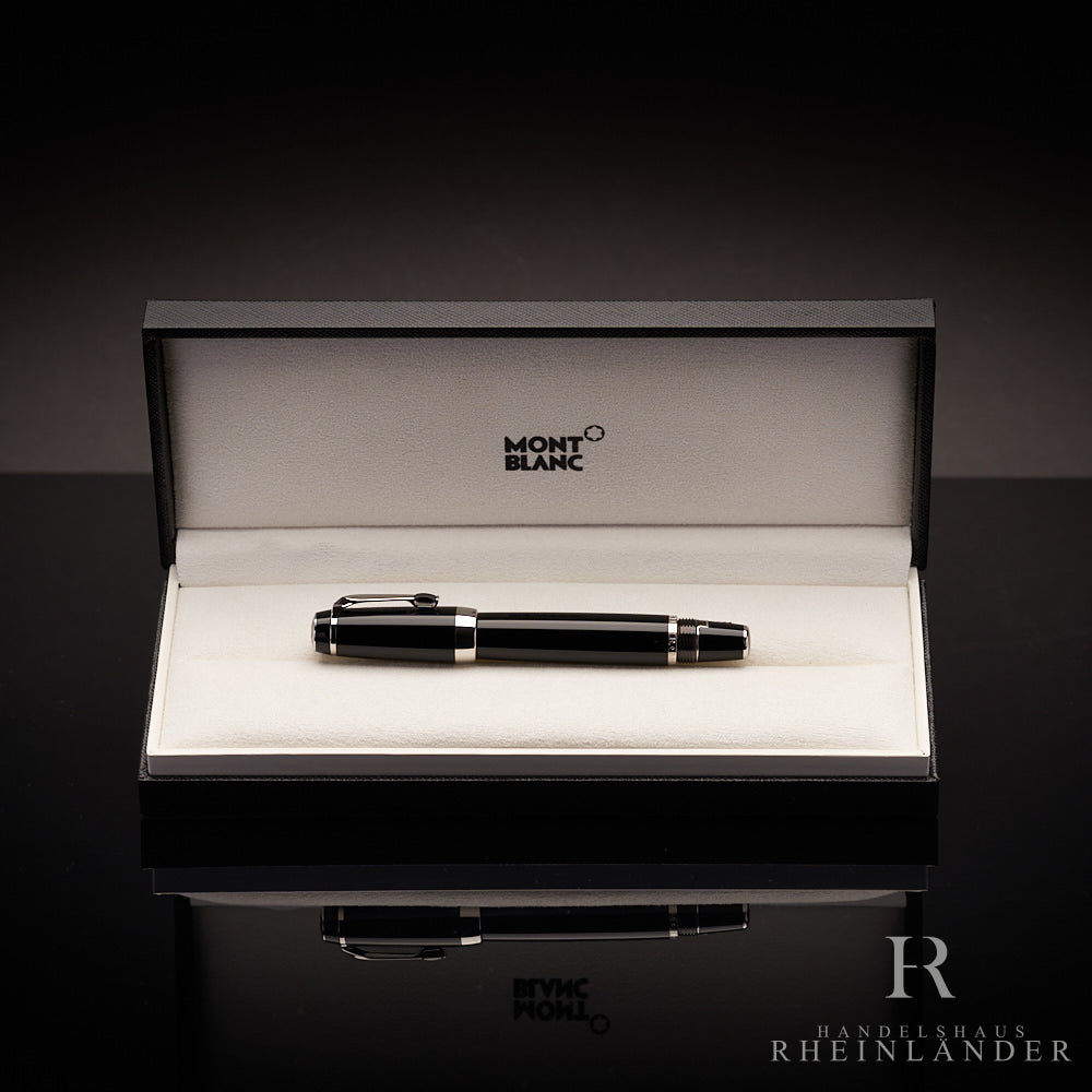 Montblanc Boheme Noir Platinum Line fountain pen ID 5049 model 25110 with original packaging Handelshaus Rheinlander