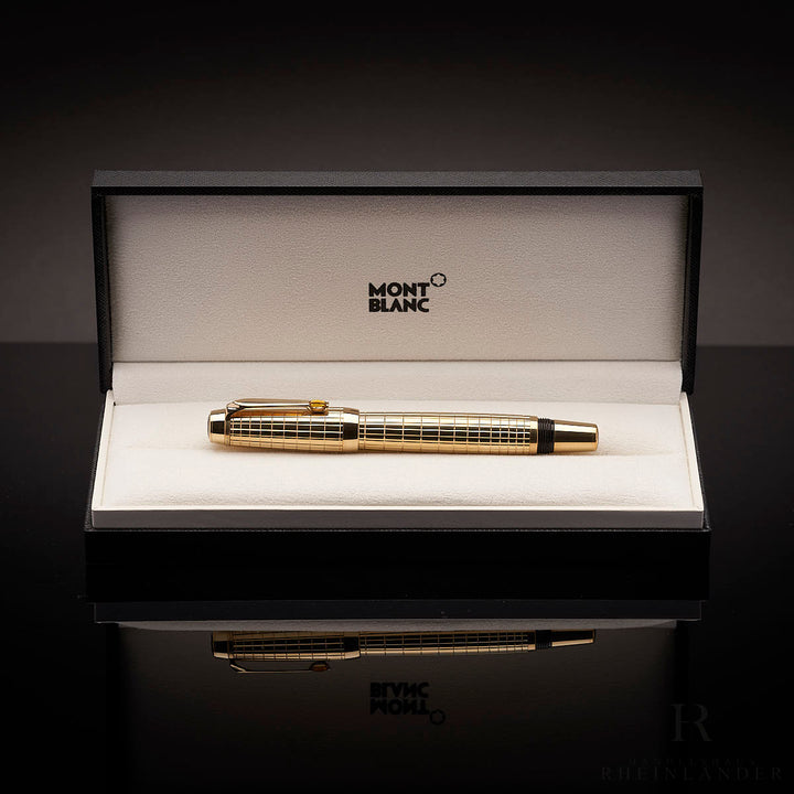 Montblanc Boheme Gold Plated Citrine Model No 25390 Rollerball Fineliner ID 7515