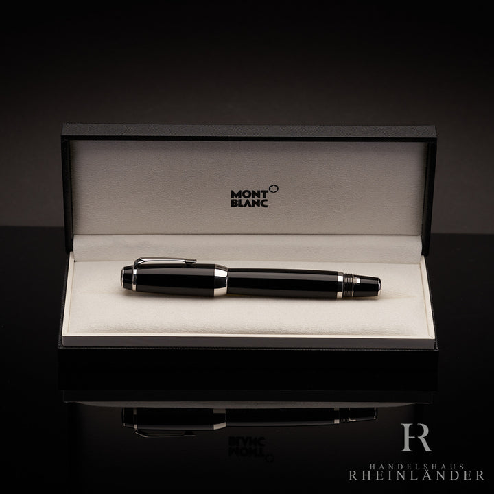 Montblanc Boheme Big Platin Füller in offener Geschenkbox