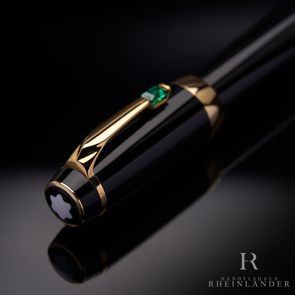 Montblanc Boheme Vert Resin Edelharz 7449 Fountain Pen Füllfederhalter ID 25180