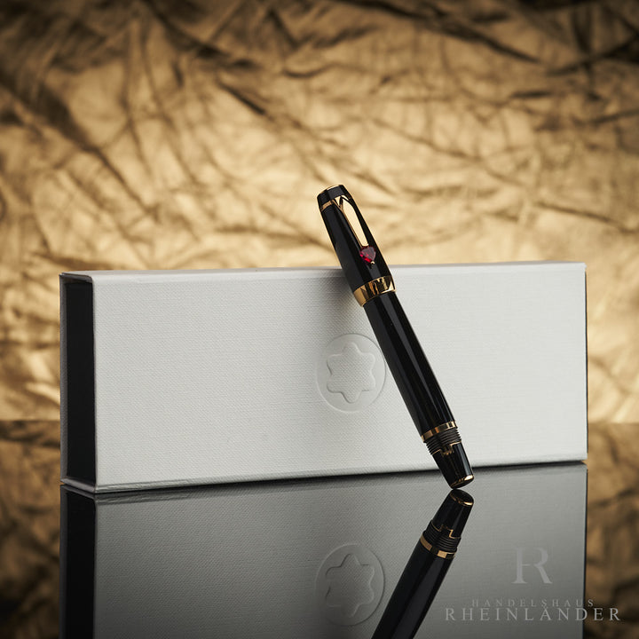 Montblanc Boheme Je Taime Black Resin Fountain Pen Füllfederhalter 25472 ID