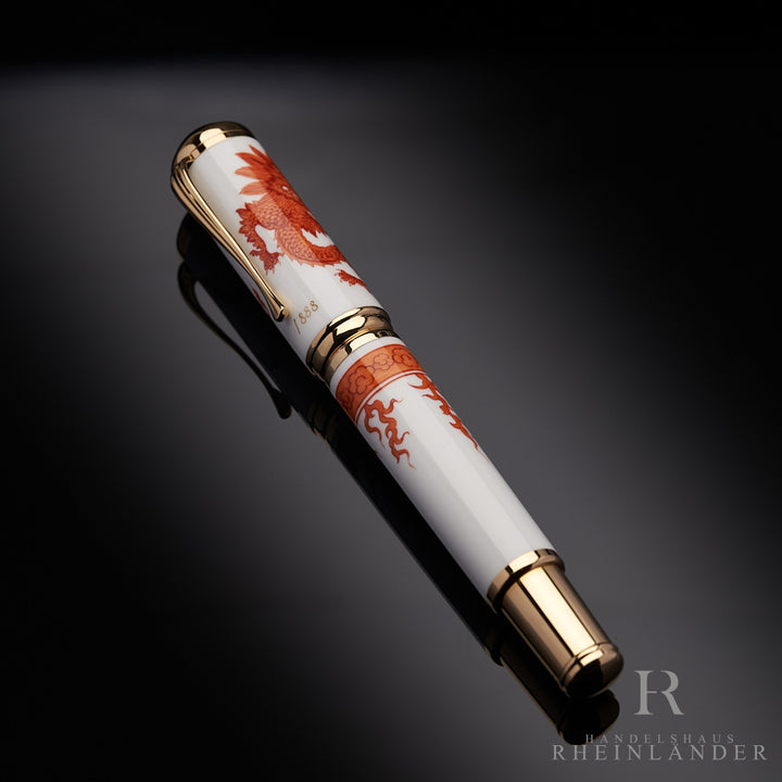 Montblanc Limited Edition Year of the Golden Dragon 888 fountain pen ID 05341