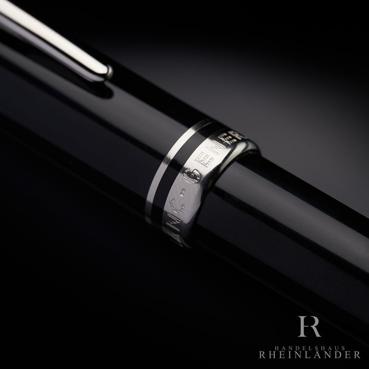 Montblanc Generation Black Platinum Line Ballpoint Pen ID 5757 OVP