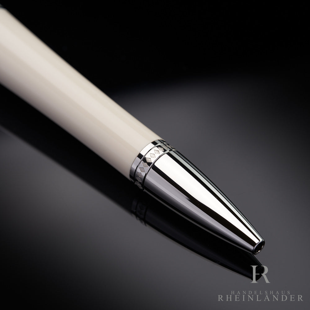 Montblanc Muses Line Princess Grace de Monaco Ivory Ballpoint Pen ID 111754 OVP