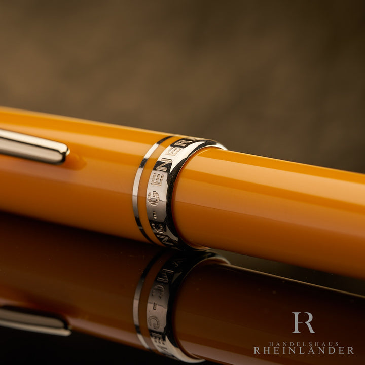 Montblanc Generation Line Orange Gold Resin Ballpoint Pen 13205